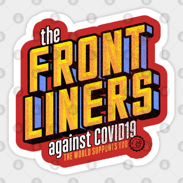 The Frontliners Sticker by opippi